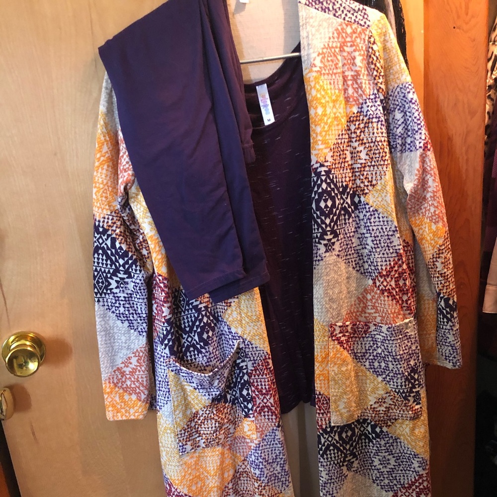 Lularoe Duster 3 pc set